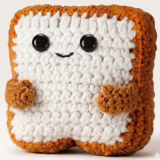 Smiling Toast Slice