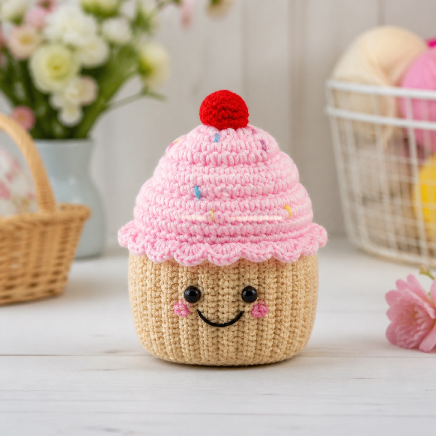 Cherry Cupcake Plush