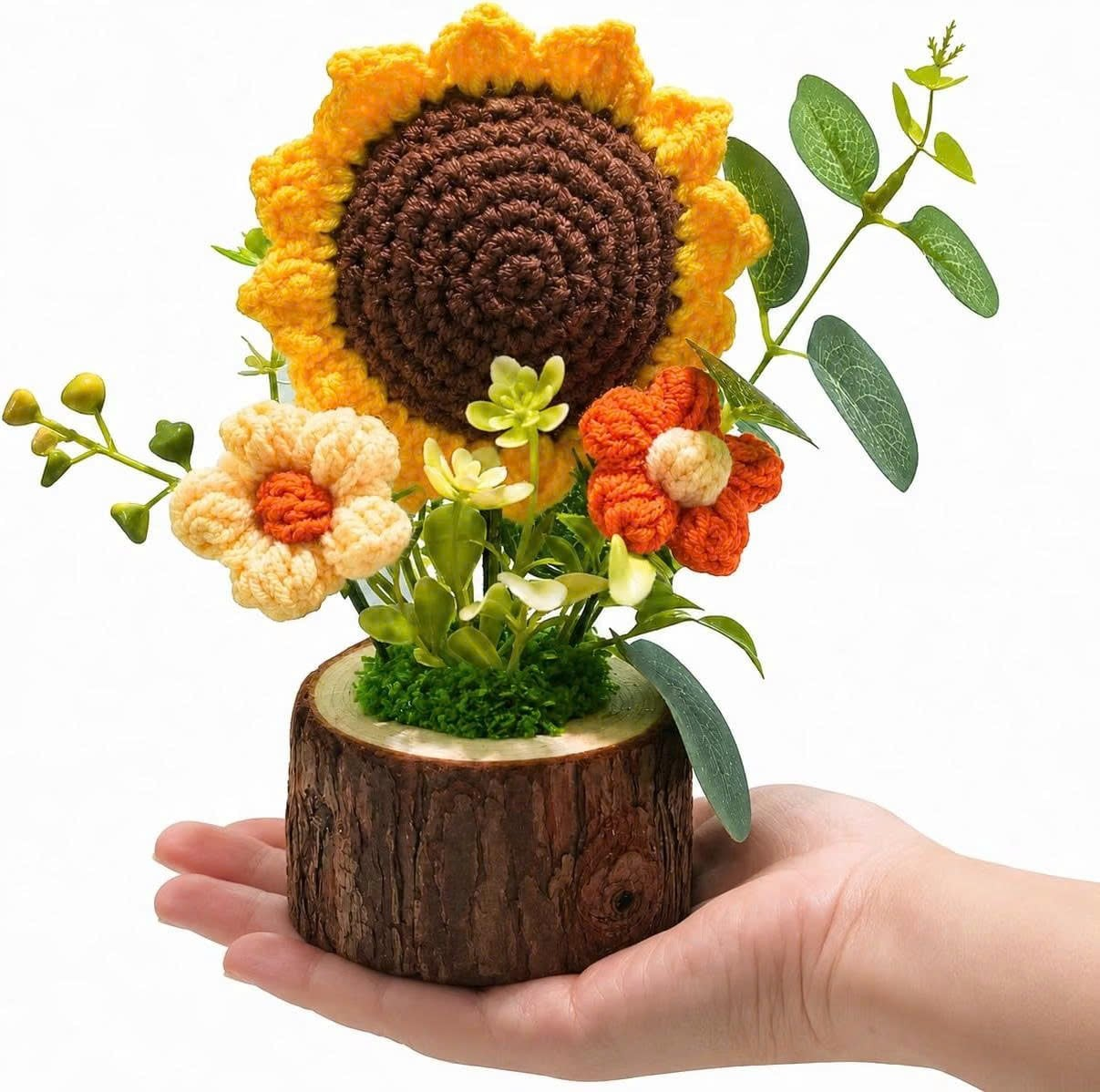 Sunflower Stump Bouquet